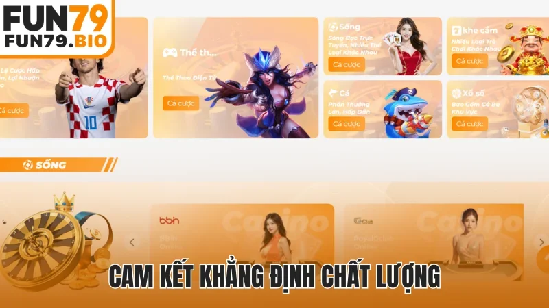 Sản phẩm Fun79 chất lượng số 1