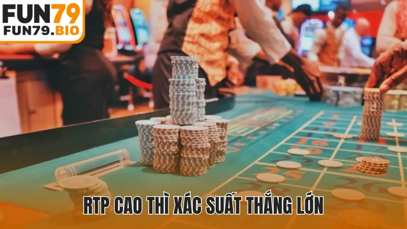 RTP cao thì xác suất thắng lớn